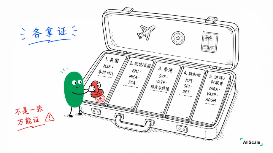 为什么没有「一张通全球」的支付牌照？：三、这对一门稳定币生意意味着什么
