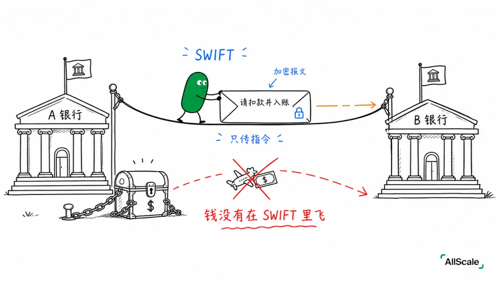 SWIFT、代理行、中转行：跨境的钱在路上经历了什么？：二、钱靠的是银行之间互相开的账户